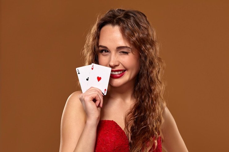 Antarmuka Infinite Blackjack dengan opsi taruhan dan manajemen akun di tanjung4d